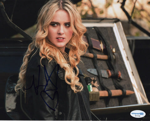 Kathryn Newton Supernatural Signed Autograph 8x10 Photo ACOA