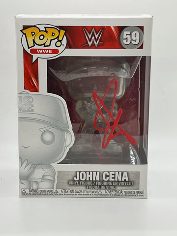 John Cena WWE Signed Autograph Funko ACOA