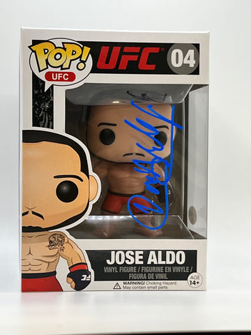 Jose Aldo UFC Funko Signed Autograph ACOA
