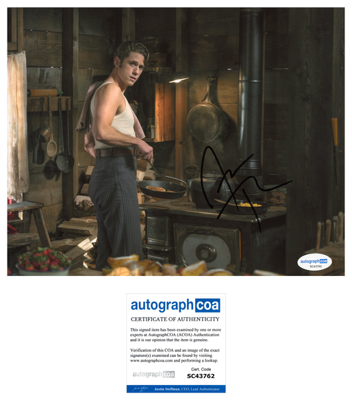 Aaron Tveit Schmigadoon Signed Autograph 8x10 Photo ACOA