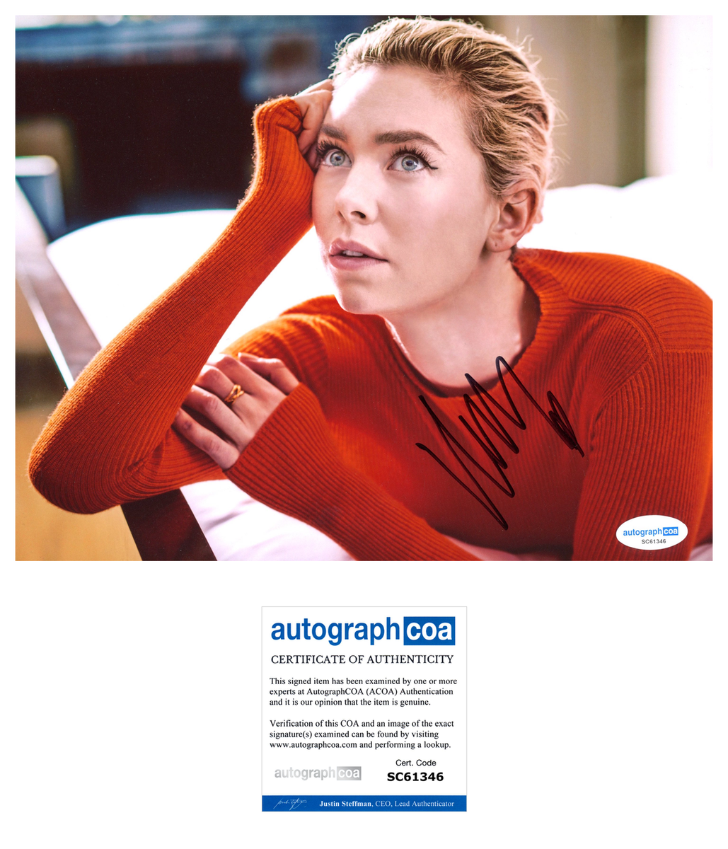 Vanessa Kirby Sexy Signed Autograph 8x10 Photo ACOA | Outlaw
