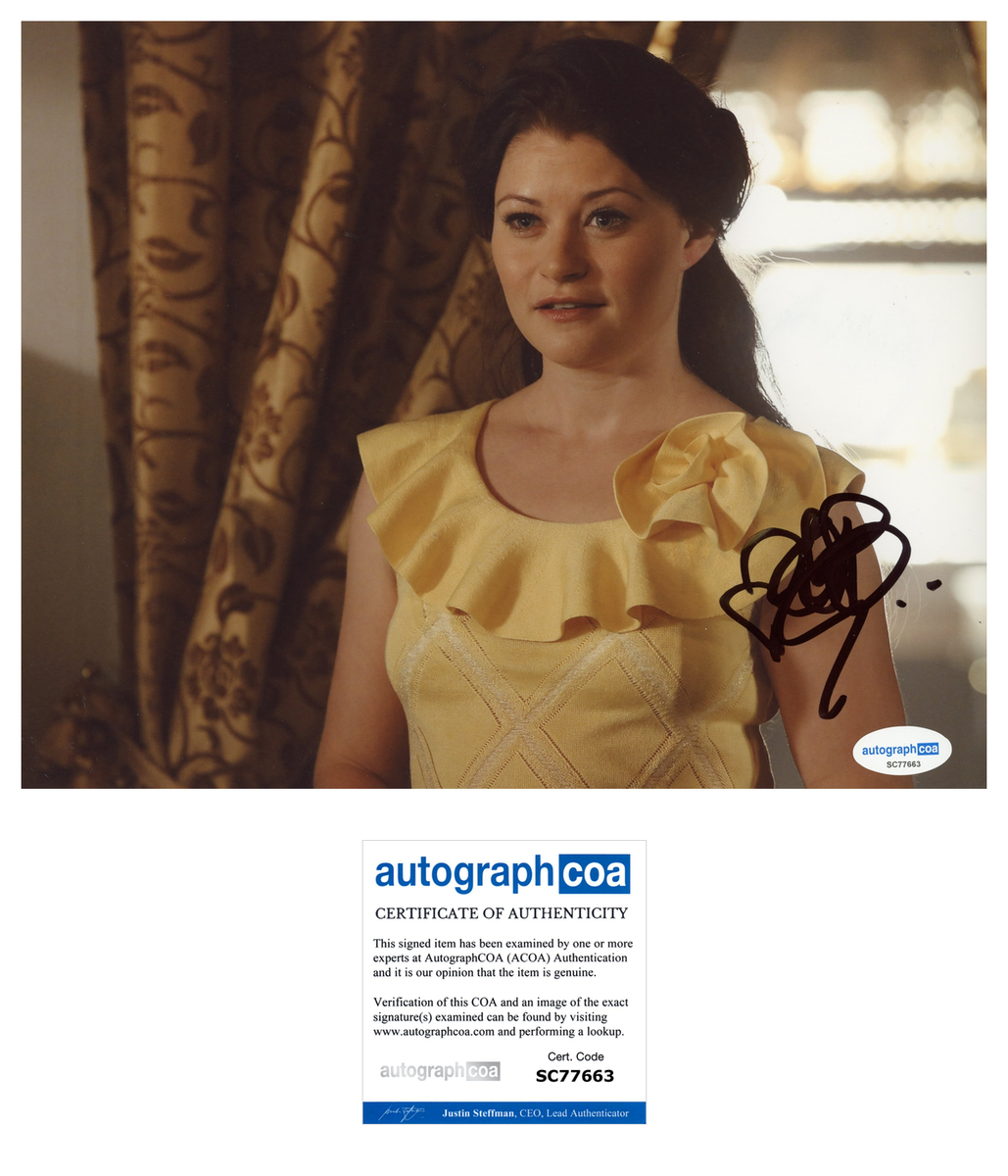 Emilie De Ravin Once Upon A Time Signed Autograph 8x10 Photo Acoa Outlaw Hobbies Authentic