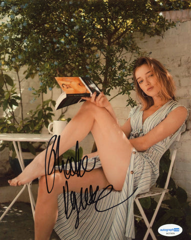 Phoebe Dynevor Bridgerton Sexy Signed Autograph ACOA 8x10 *Rare full signature*