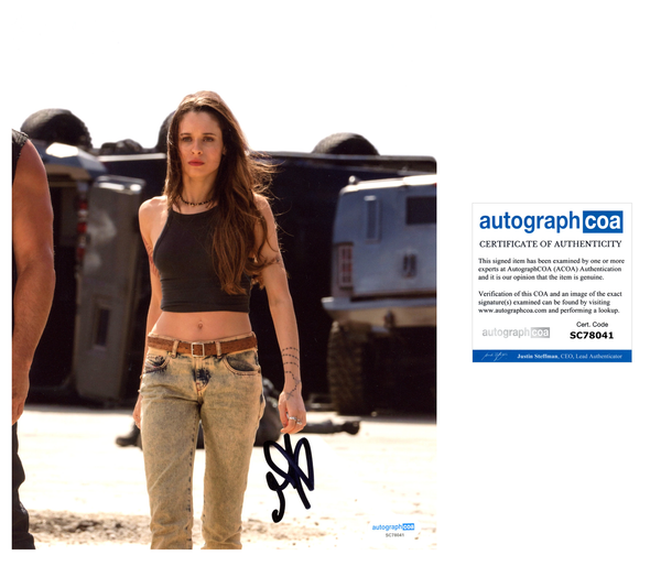 Daniela Melchior Fast and Furious Signed Autograph 8x10 Photo ACOA