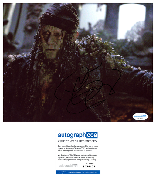 Stellan Skarsgard Pirates Signed Autograph 8x10 Photo ACOA