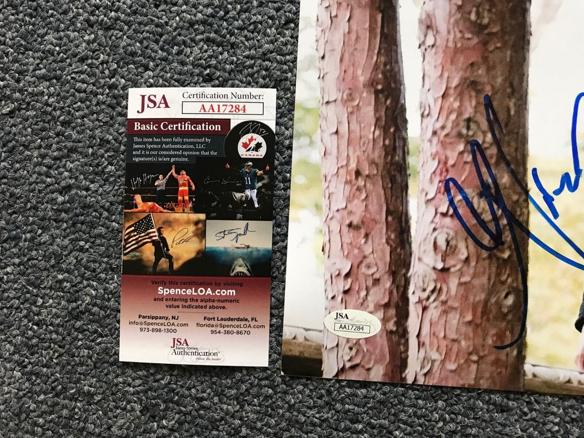 Nina Dobrev Vampire Diaries Signed Autograph 11x14 JSA COA– Outlaw