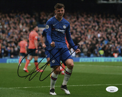 Mason Mount Chelsea FC Signed Autograph 8x10 Photo JSA COA