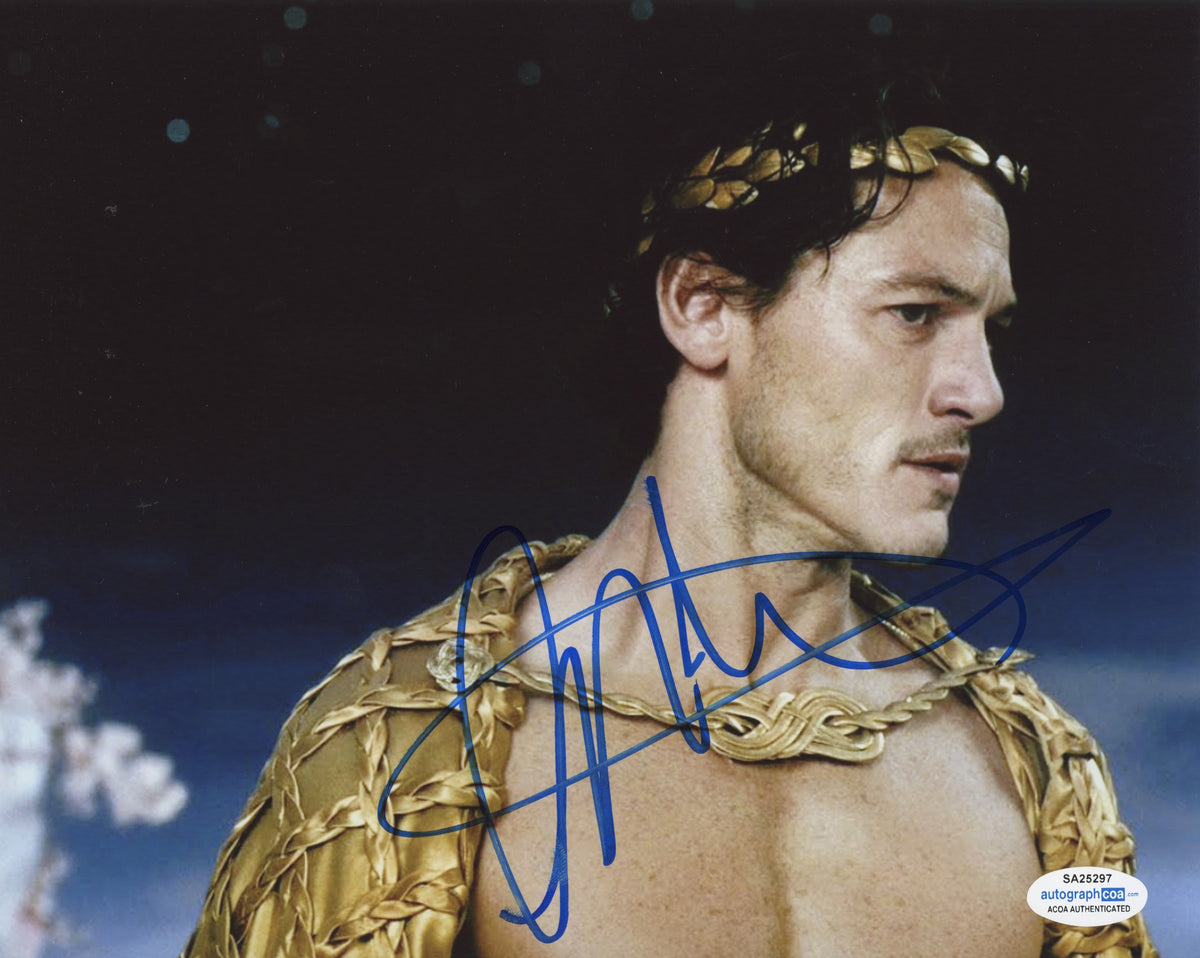 Luke Evans Immortals Signed Autograph 8x10 Photo ACOA 5 Outlaw