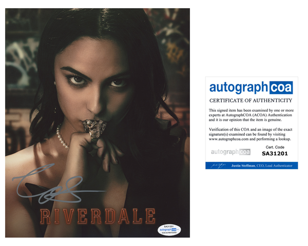 Camila Mendes Riverdale Signed Autograph 8x10 Photo ACOA #30 - Outlaw Hobbies Authentic Autographs