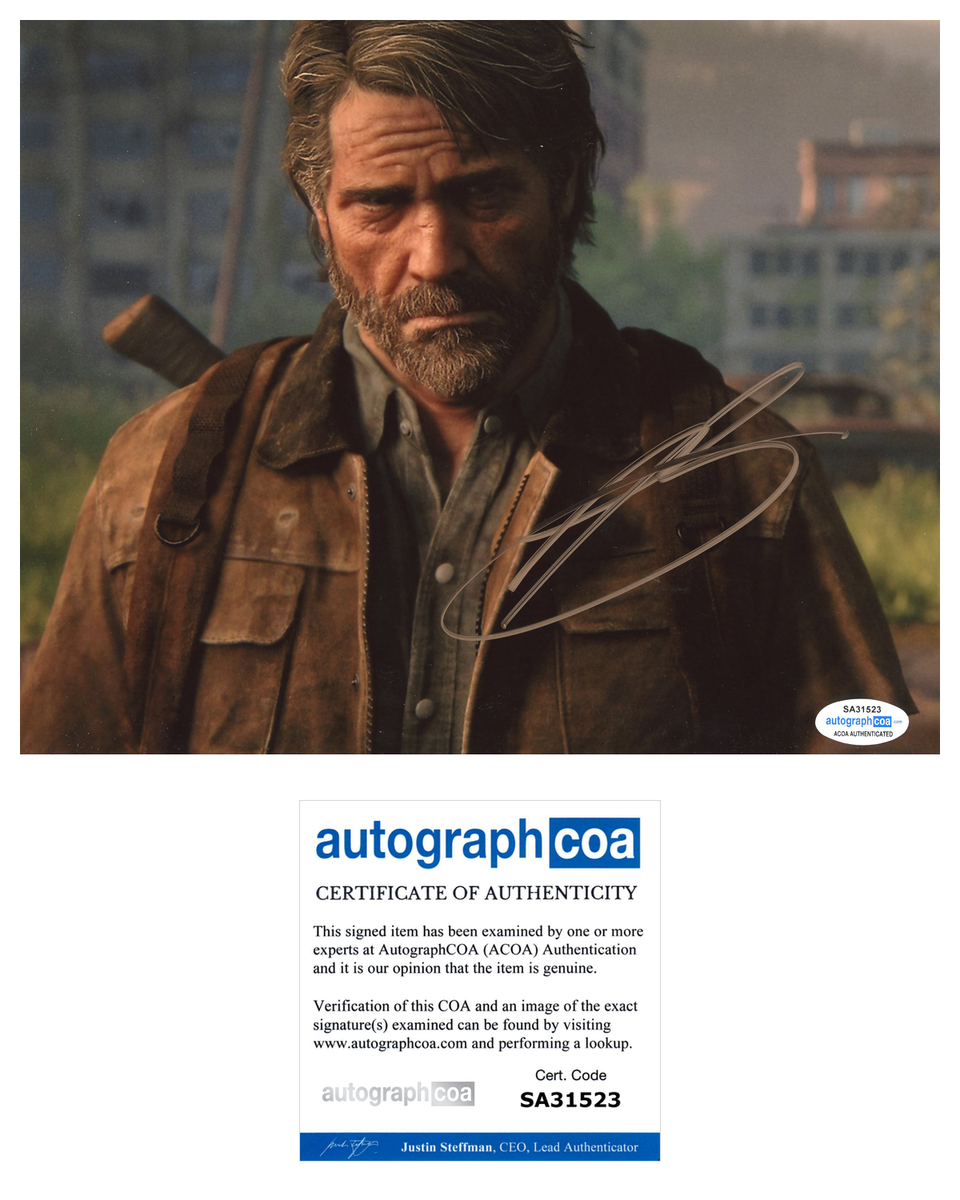 Troy Baker Signed 8x10 Far Cry 4 Pagan Min Authentic Autograph Photo JSA COA