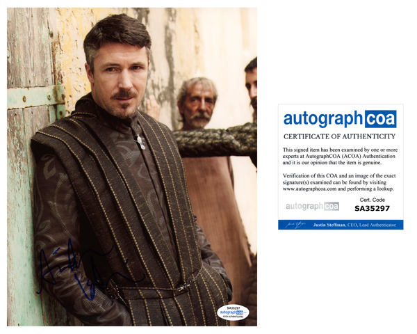 Aidan Gillen Game of Thrones Signed Autograph 8x10 Photo ACOA #16 - Outlaw Hobbies Authentic Autographs