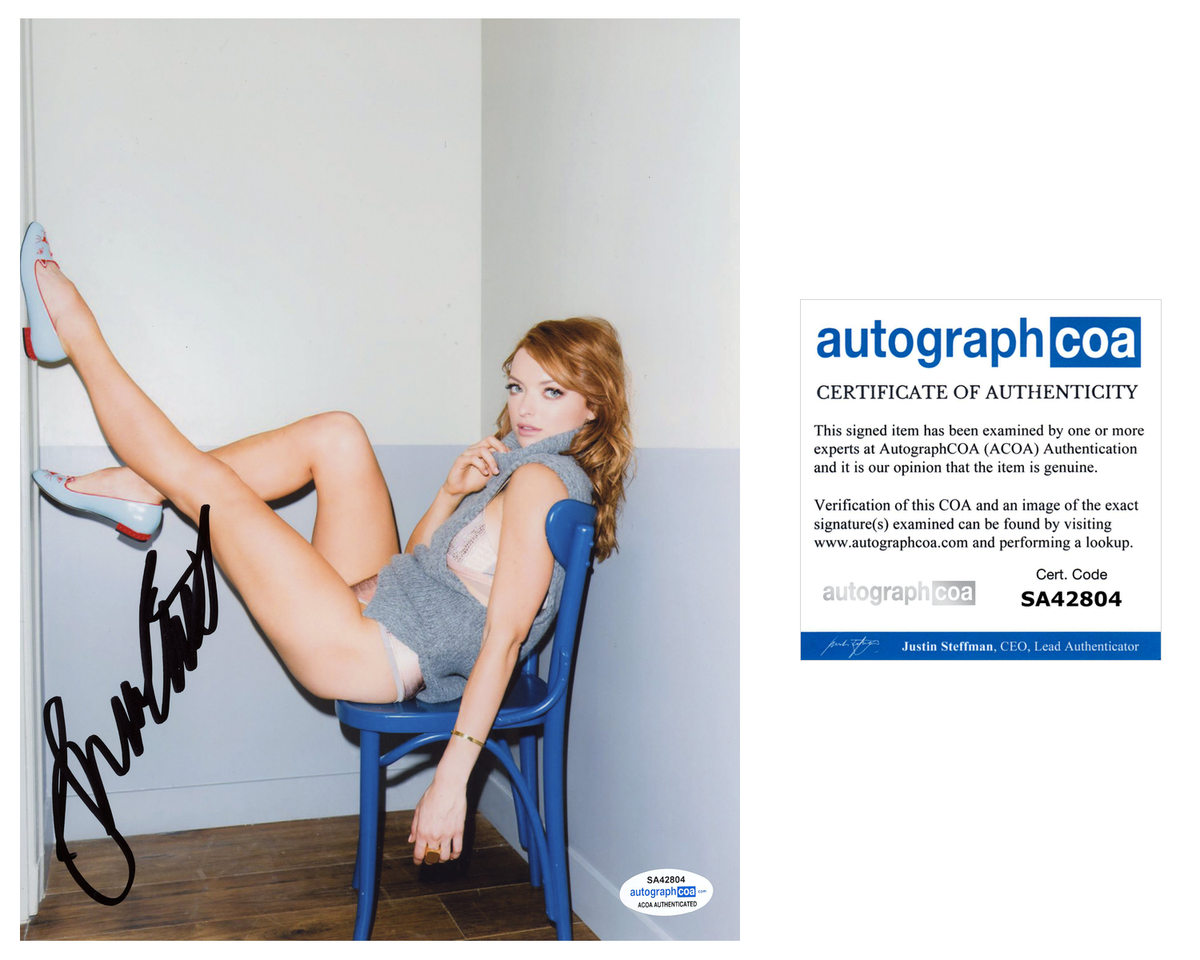 Francesca Eastwood Sexy Signed Autograph 8x10 Photo ACOA #14