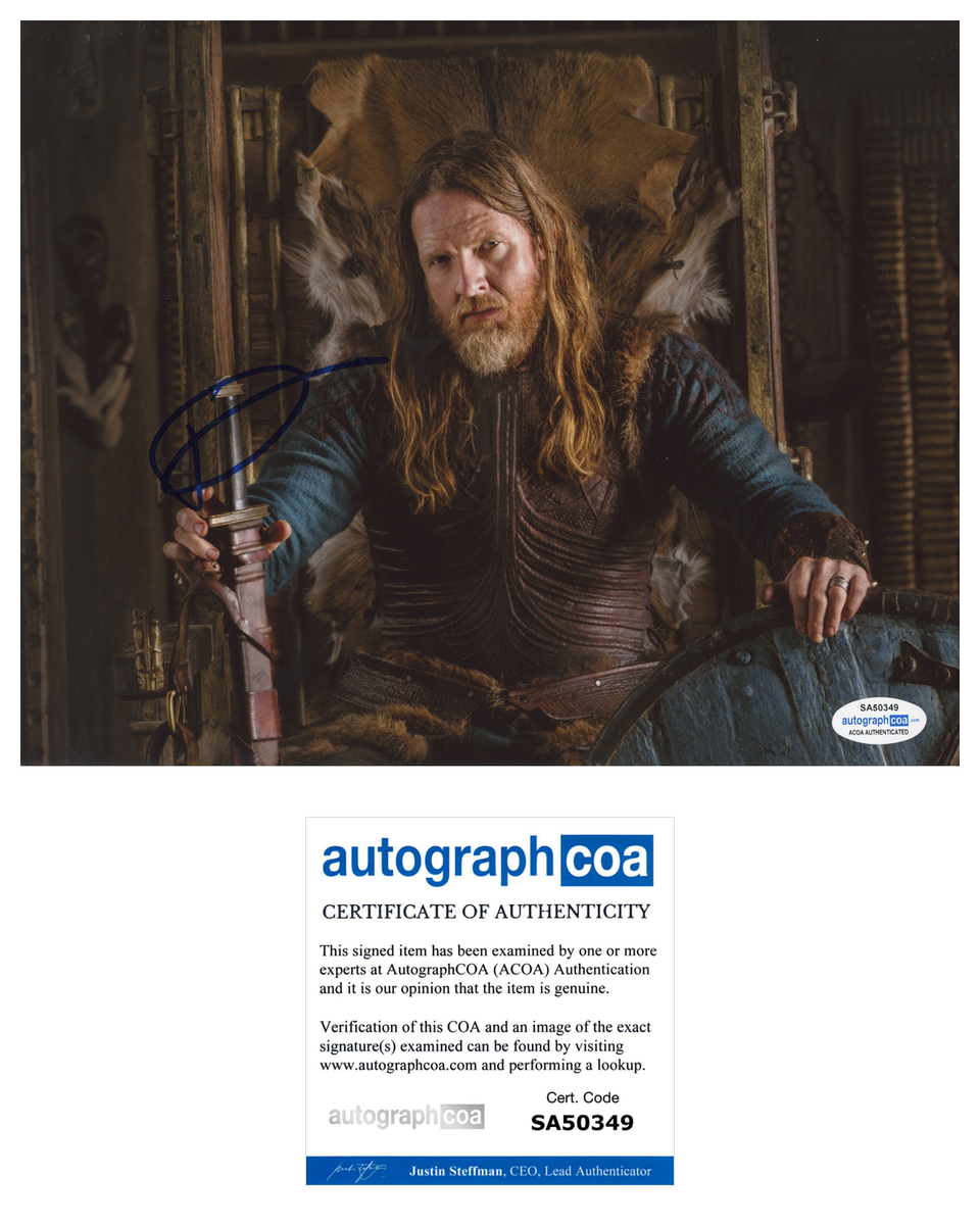 Donal Logue Vikings Signed Autograph 8x10 Photo ACOA | Outlaw Hobbies  Authentic Autographs, image size:960x1200