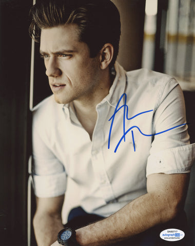 Aaron Tveit Les Miserables Signed Autograph 8x10 Photo ACOA