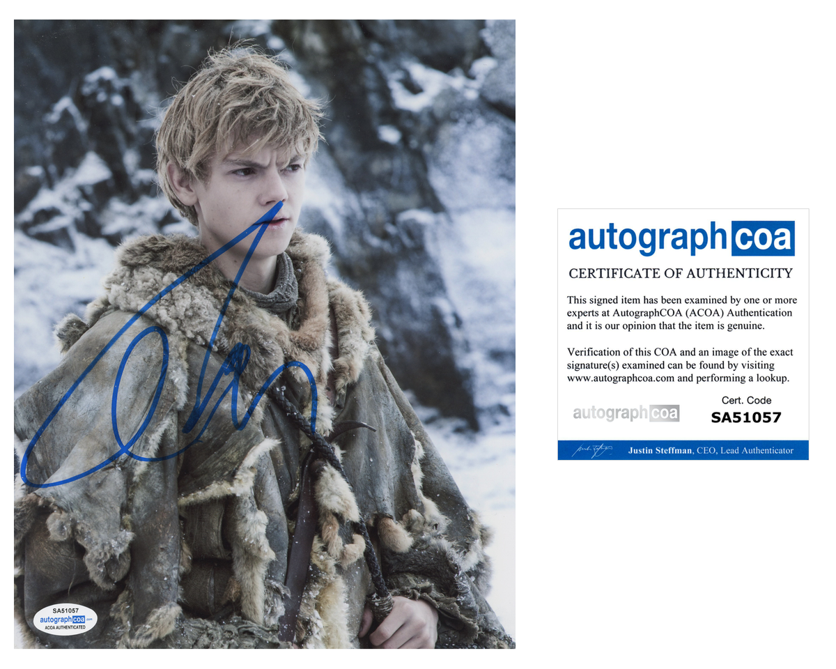 Thomas Brodie Sangster Maze Runner Autographed Signed 8x10 Photo reprint