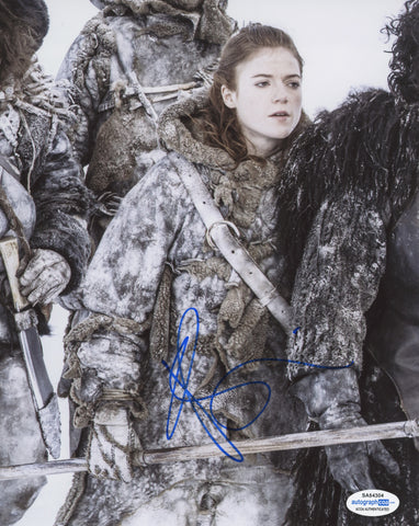 Rose Leslie Game of Thrones Signed Autograph 8x10 Photo ACOA