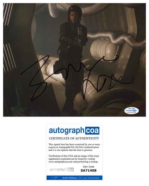 Zawe Ashton Doctor Who Signed Autograph 8x10 Photo ACOA