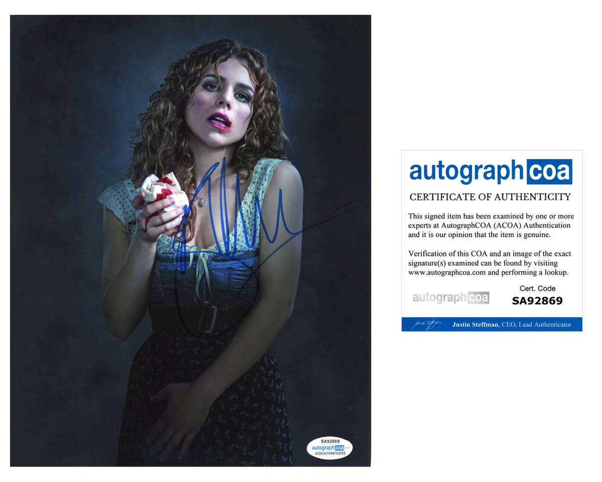 Billie Piper ビリー・パイパー直筆サイン入りフォト SWAU認証 Billie Piper Penny Dreadful Signed Autograph 8x10 Photo ACOA