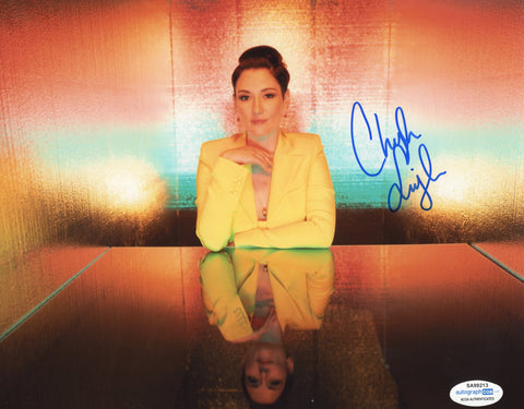 Chyler Leigh Supergirl Sexy Signed Autograph 8x10 Photo ACOA