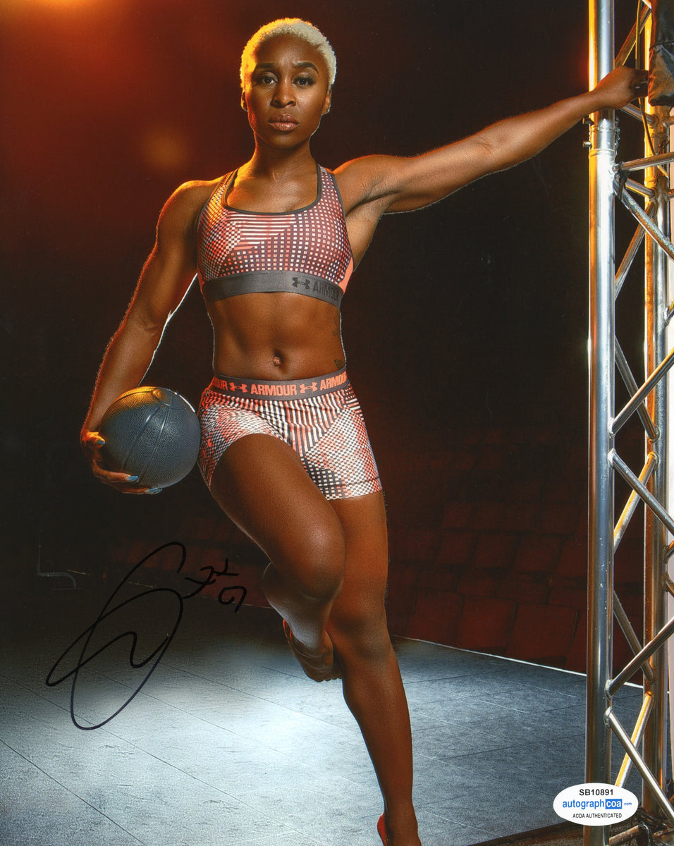 Cynthia Erivo Sexy Signed Autograph 8x10 Photo ACOA | Outlaw Hobbies Authentic Autographs