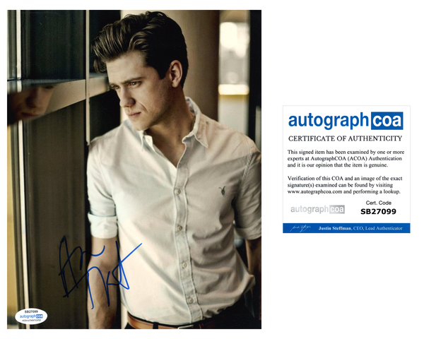 Aaron Tveit Signed Autograph 8x10 Photo ACOA