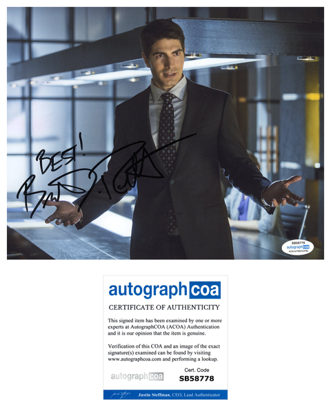 Brandon Routh Legends of Tomorrow Signed Autograph 8x10 Photo ACOA