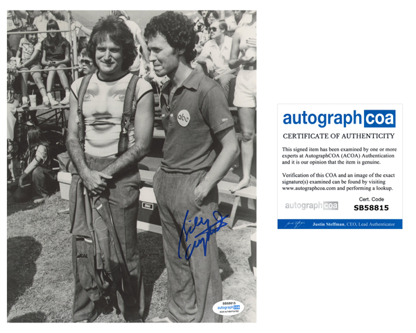 Billy Crystal City Slickers Signed Autograph 8x10 Photo ACOA