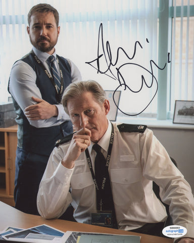 Adrian Dunbar Line of Duty Signed Autograph 8x10 Photo ACOA