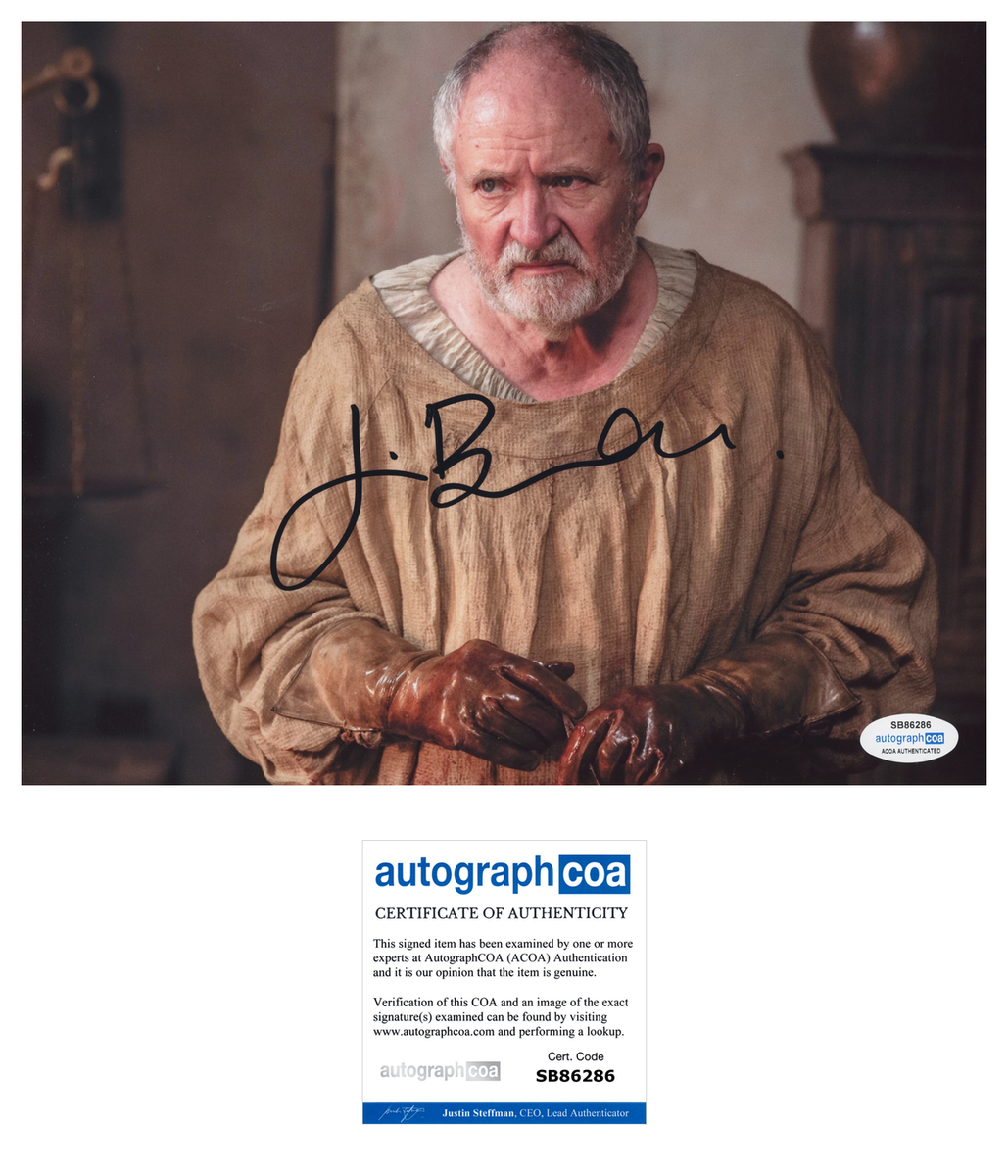 Jim Broadbent Game Of Thrones Signed Autograph 8x10 Photo ACOA Outlaw