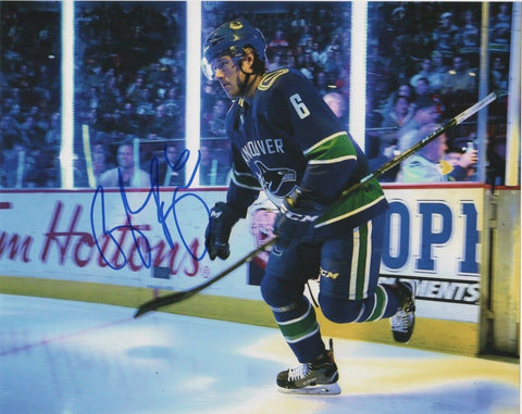 Brock Boeser Vancouver Canucks Signed Autograph 8x10 Photo #2 - Outlaw Hobbies Authentic Autographs