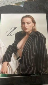 Saorise Ronan Signed 8x10 Photo ACOA