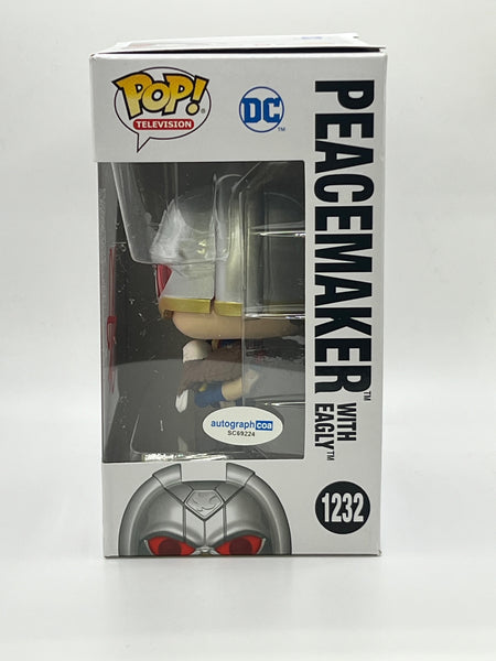 John Cena Peacemaker Signed Autograph Funko ACOA