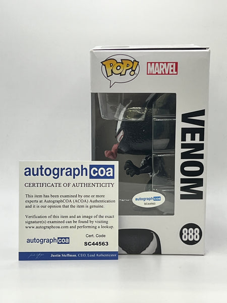 Tom Hardy Venom Signed Autograph Funko ACOA