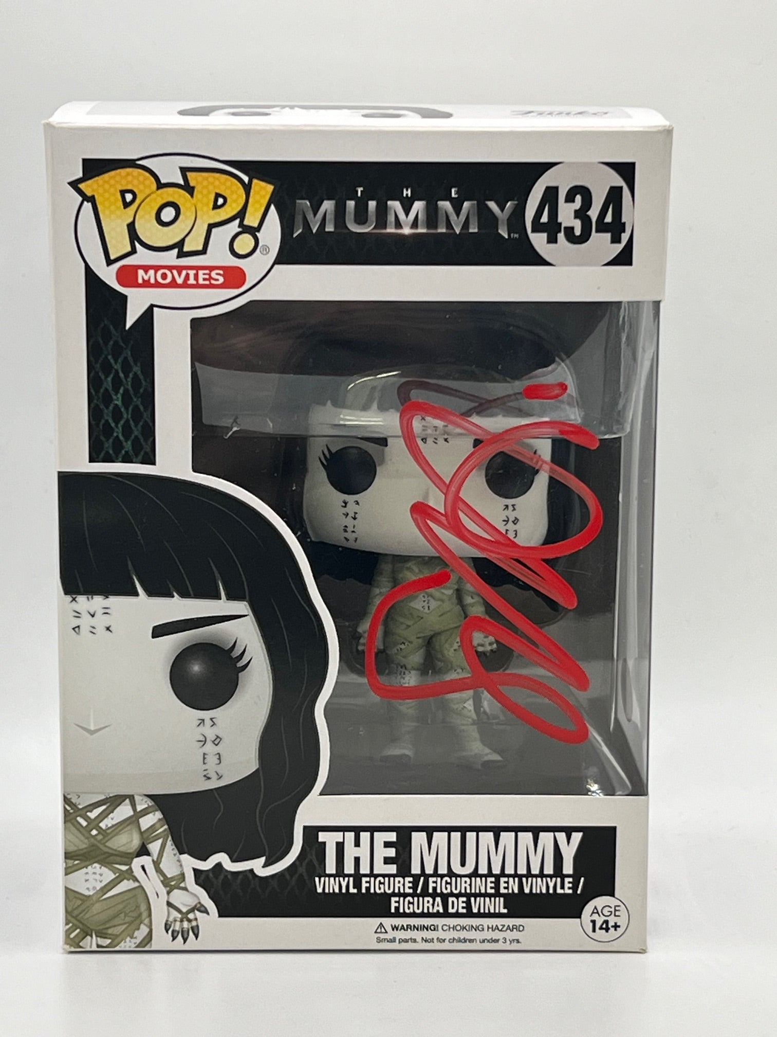 Sofia Boutella Mummy Signed Autograph Funko ACOA