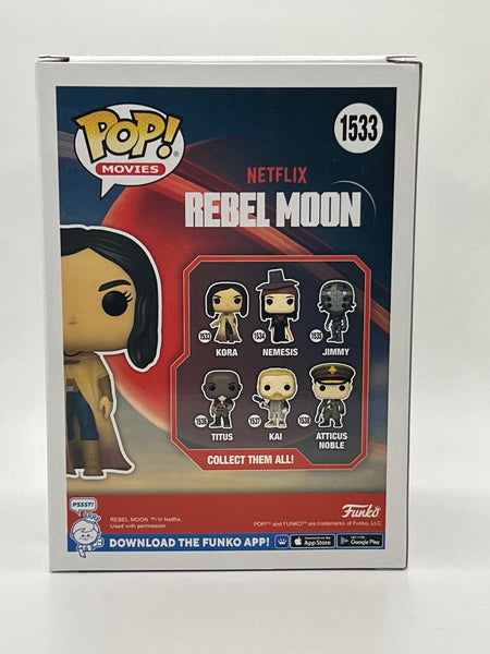 Sofia Boutella Rebel Moon Signed Autograph Funko ACOA