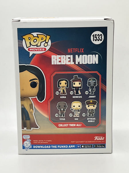 Sofia Boutella Rebel Moon Signed Autograph Funko ACOA