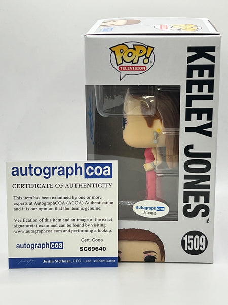 Juno Temple Ted Lasso Signed Autograph Funko ACOA