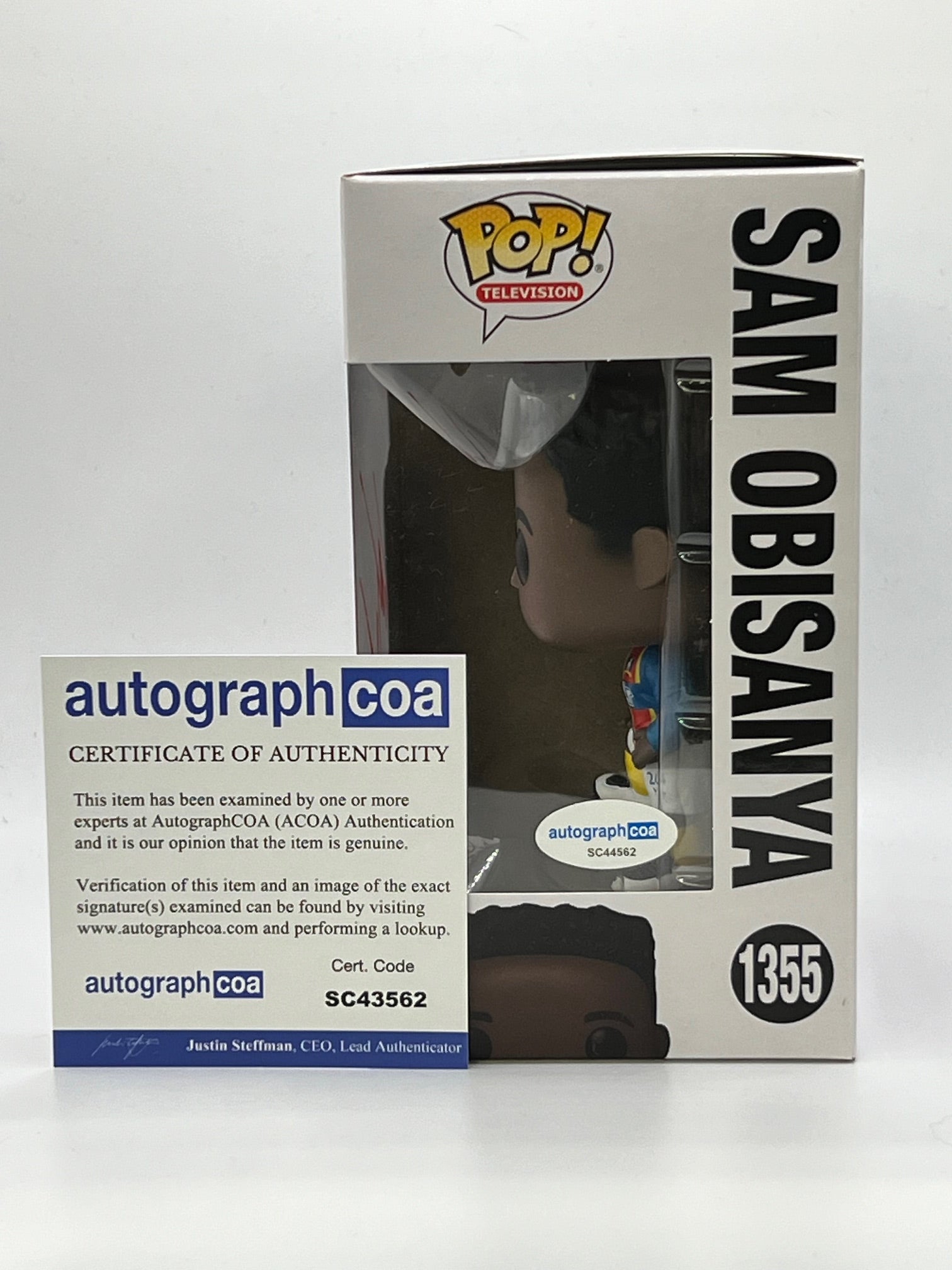 Toheeb Jimoh Ted Lasso Signed Autograph Funko ACOA | Outlaw