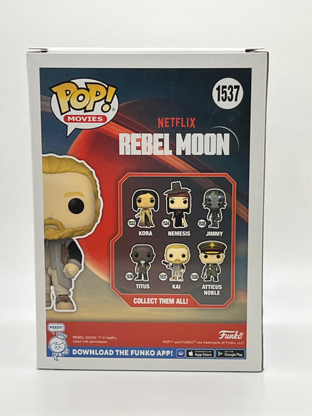 Charlie Hunnam Rebel Moon Signed Autograph Funko ACOA