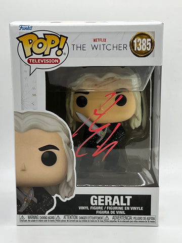 Henry Cavill The Witcher Signed Autograph Funko ACOA