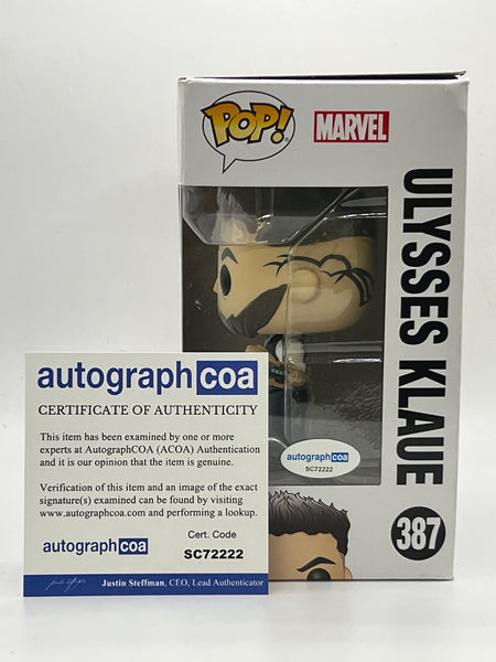 Andy Serkis Black Panther Signed Autograph Funko ACOA