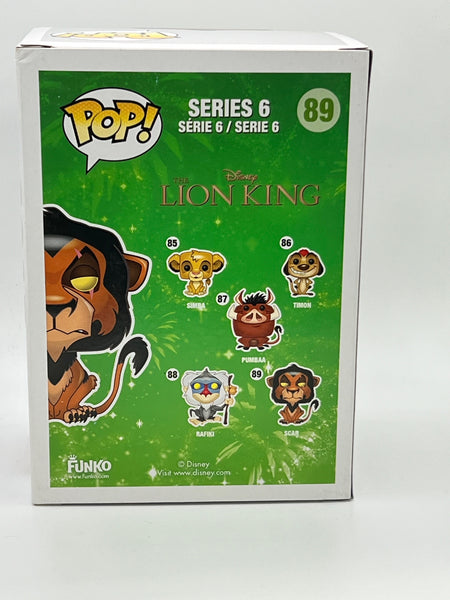 Jeremy Irons Scar Signed Autograph Funko ACOA Lion King