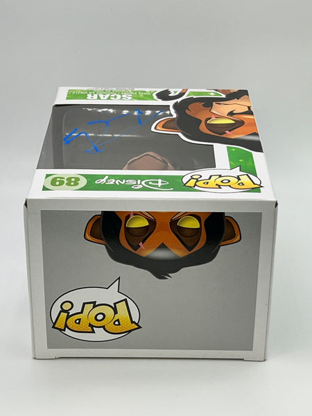 Jeremy Irons Scar Signed Autograph Funko ACOA Lion King