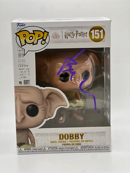 Toby Jones Harry Potter Signed Autograph Funko ACOA