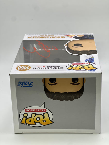 Jonathan Bailey Bridgerton Signed Autograph Funko ACOA