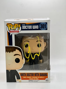 Christopher Eccleston Doctor Who Signed Autograph Funko ACOA