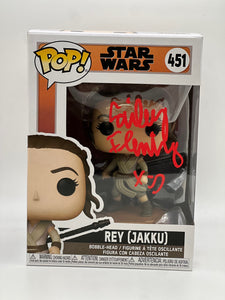 Cailey Fleming Young Rey Star Wars Signed Autograph Funko ACOA