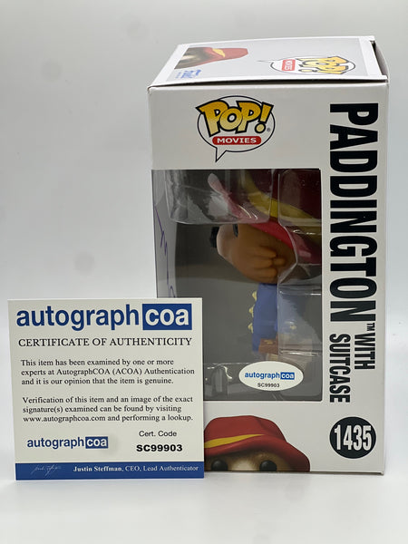 Ben Whishaw Paddington Signed Autograph Funko ACOA