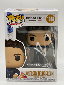 Jonathan Bailey Bridgerton Signed Autograph Funko ACOA