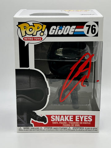 Henry Golding Snake Eyes Signed Autograph Funko ACOA